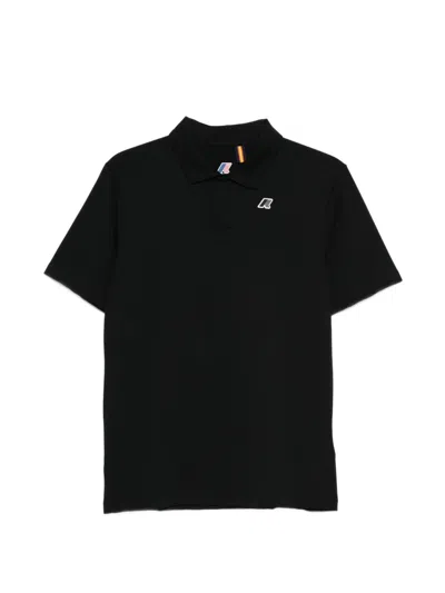 K-way Decouvrir Travel Polo Shirt In Black