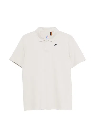 K-way Decouvrir Travel Polo Shirt In White