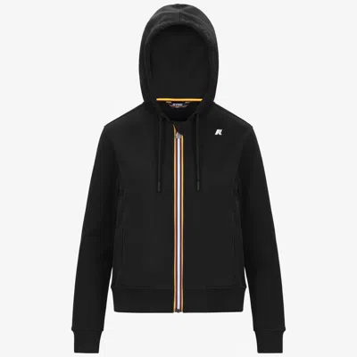 K-way Deline Fleece Peach In Black