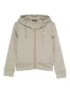 K-way Deline Zip-up Hoodie In Neutral
