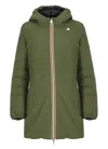 K-way Denise Jacket In Green
