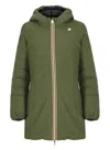 K-way Denise Jacket In Green