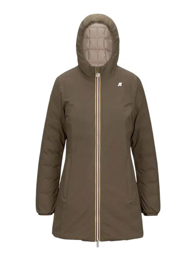K-way Denise St Thermo Double In Brown