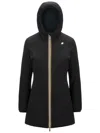 K-way Denise St Warm Reversible In Black