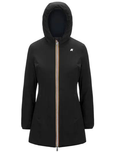 K-way Denise St Warm Double Clothing In Black