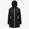 K-way Denise St Warm Reversible In Nero