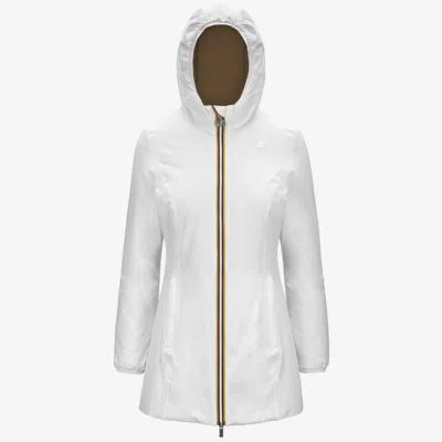 K-way Denise St Warm Reversible In White