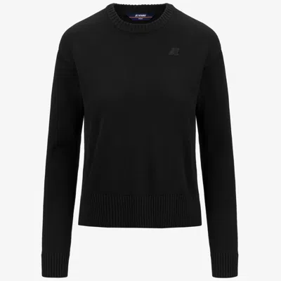 K-way Domitine Cotton Cashmere In Black