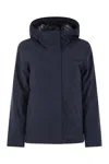 K-way K Way Dorel Bonded Padded Hooded Jacket