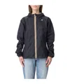 K-way Lily Plus Double Jacket In Black