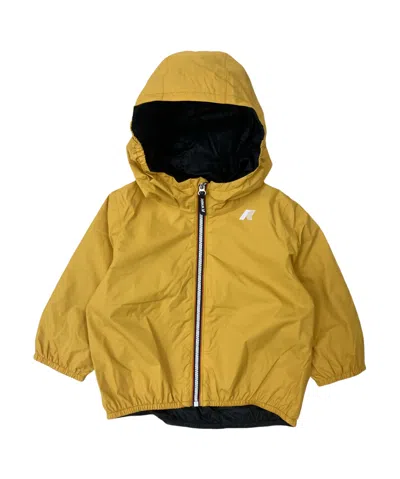 K-way Double-sided Hooded Jacket In Brown