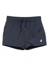 K-way Drawstring-waist Swim Shorts In Blue