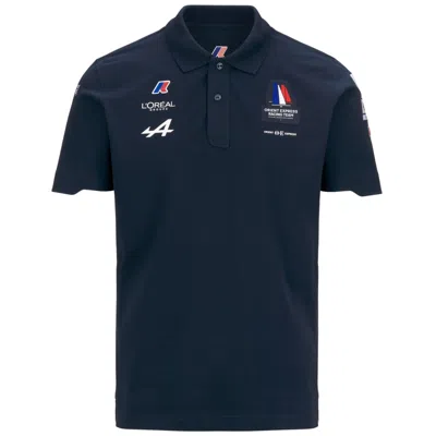 K-way Drosay Orient Express Team Ac In Blue Navy