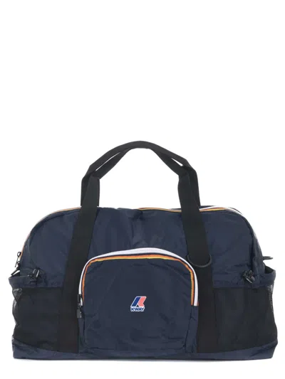 K-way Duffle Bag In Blu Scuro