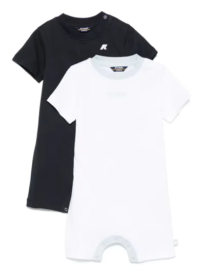 K-way Babies' E. Dottielle Shorties (pack Of Two) In 蓝色