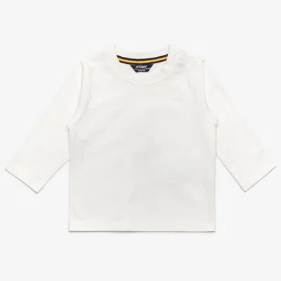 K-way Kids' E. Elmette Peach In White