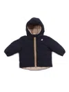 K-way Jack Hooded Padded Jacket In Blue