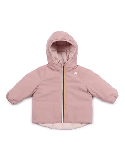 K-way Babies' E. Jack St Thermo Double Down Jacket In Pink