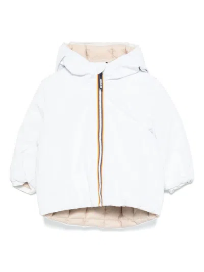 K-way Babies' E. Jack St Thermo Double Jacket In White