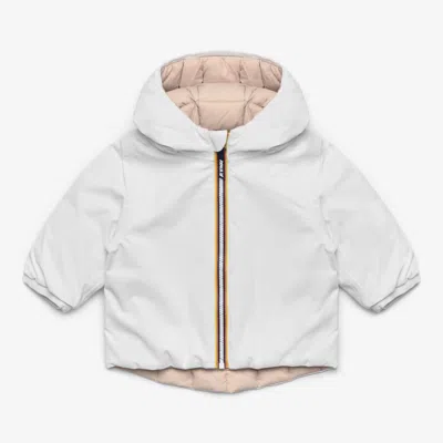 K-way Kids' E. Jack St Thermo Reversible In White