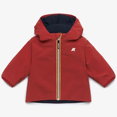 K-way Kids' E. Jack St Warm Reversible In Red