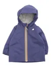 K-way E. Jack Stretch Nylon Jersey Down Jacket In Blue