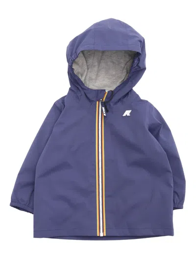 K-WAY E. JACK STRETCH NYLON JERSEY DOWN JACKET