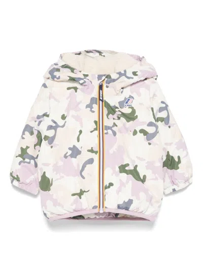 K-way Babies' E. Le Vrai 3.0 Claudine Jacket In Neutrals