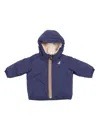 K-way E. Le Vrai 4.0 Claudine Orset Down Jacket In Blue