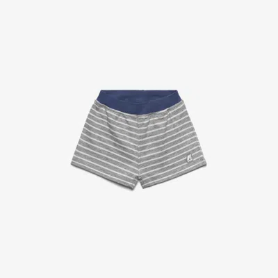 K-way Kids' E. Noisette Stripes In Gray