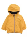K-way Ecoplus Waterproof Jacket In Yellow