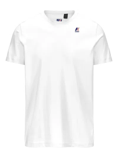 K-WAY EDOUARD LOGO COTTON T-SHIRT