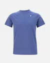 K-way T-shirt  Men Color Blue 1 In Yellow-blue