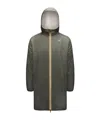 K-way Eiffel Long-sleeved Raincoat In Black