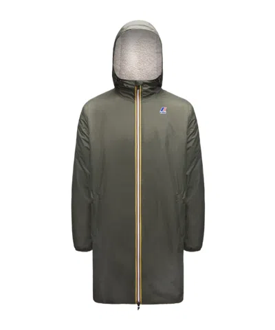 K-way Eiffel Long-sleeved Raincoat In Black