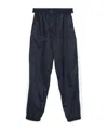 K-way Logo-patch Track Pants In Black