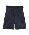 K-way Logo-patch Bermuda Shorts In Black