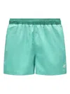 K-way Elastic-waist Swim Shorts In Green
