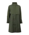 K-way Ella Long Hybrid Jacket In Green