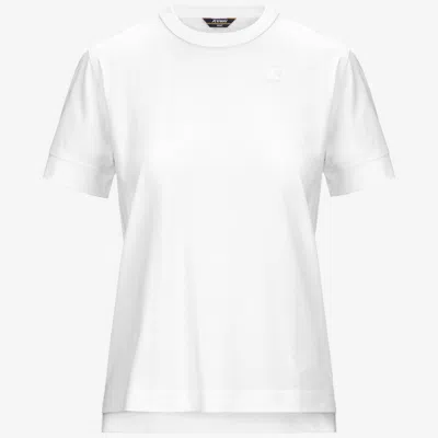 K-way Emel Jersey In White
