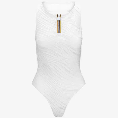 K-way Enty In White