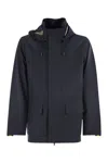 K-way Erhal Tech Wool Blend - Hooded Jacket