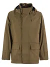 K-way K Way Erhal Tech Wool Blend Hooded Jacket