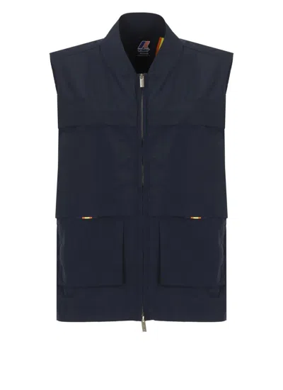 K-WAY ERHIN COTTON LIKE SLEEVELESS JACKET