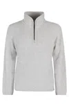 K-way Ern Wool Fleece In S Lt Grey Mel