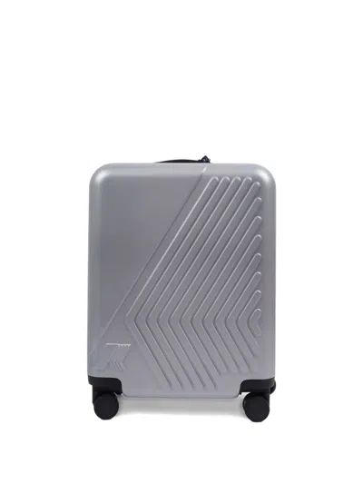 K-way Eudoxie Logo Trolley In Gray