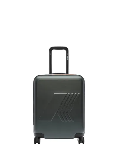 K-way Eudoxie Suitcase In Gray