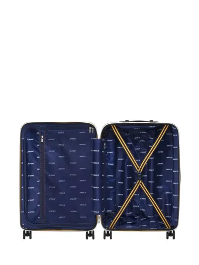 K-way Eudoxieur Logo Luggage In Blue