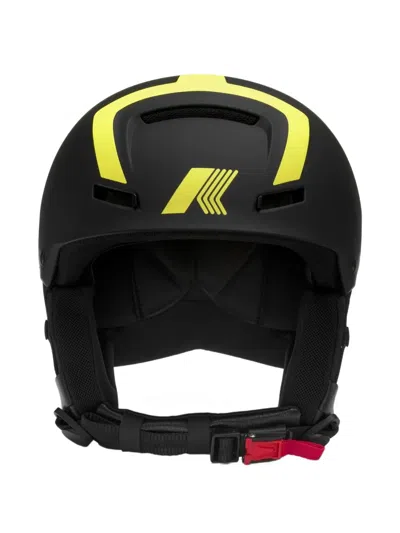 K-way Faito Graphic-stripe Ski Helmet In Black