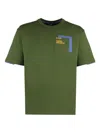 K-way Item O-neck Short-sleeved T-shirt